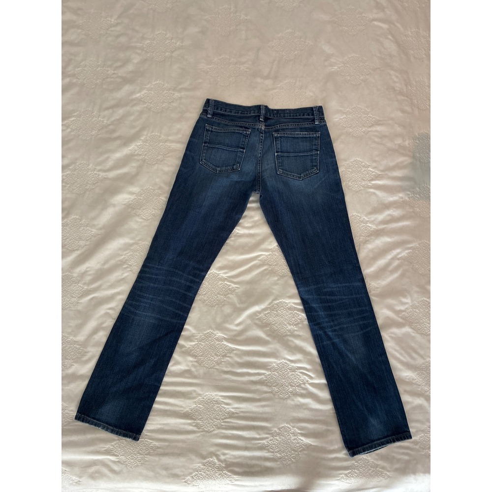 Gap 1969 Boyfriend Jeans Womens 27/4 Medium Wash Blue Denim Straight Leg Pants - Picture 3 of 5